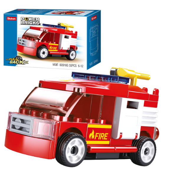 Set de construcție ”Mașină sport”, cu inerție 8 modele, de la 54 pînă la 61 elem.