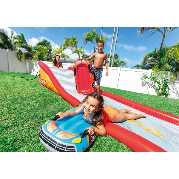 Topogan gonflabil Racing Fun Slide, 561х119х76см