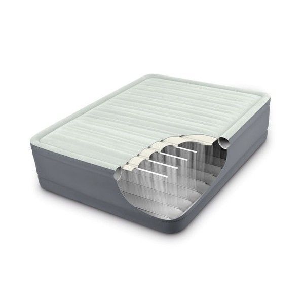Saltea VELUR 152x203x46cm PREMAIRE® FIBER-TECH (pompa incorporata) 220V
