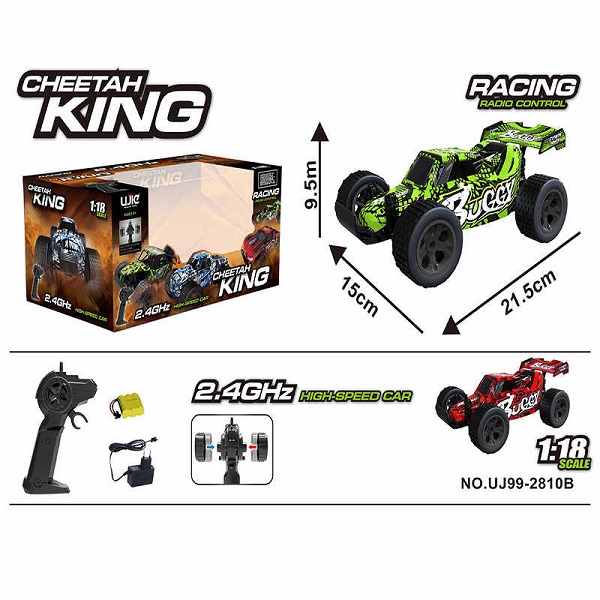 1:18 Mașină Radio-Control CHEETAH KING BUGGY