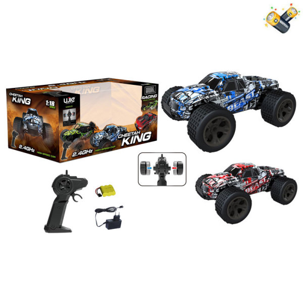 1:18 Mașină Radio-Control CHEETAH KING BEAST