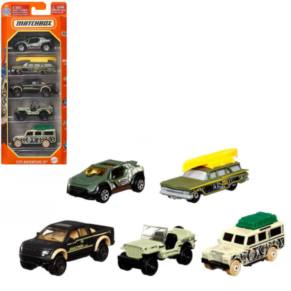 Cumpara  Hot Wheels - Hot Wheels Set 5 masini de baza Matchbox (as)..