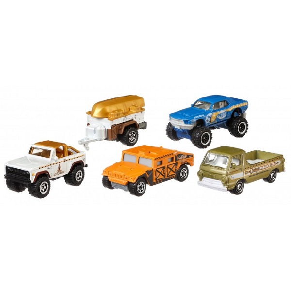 Hot Wheels Set 5 masini de baza Matchbox (as).