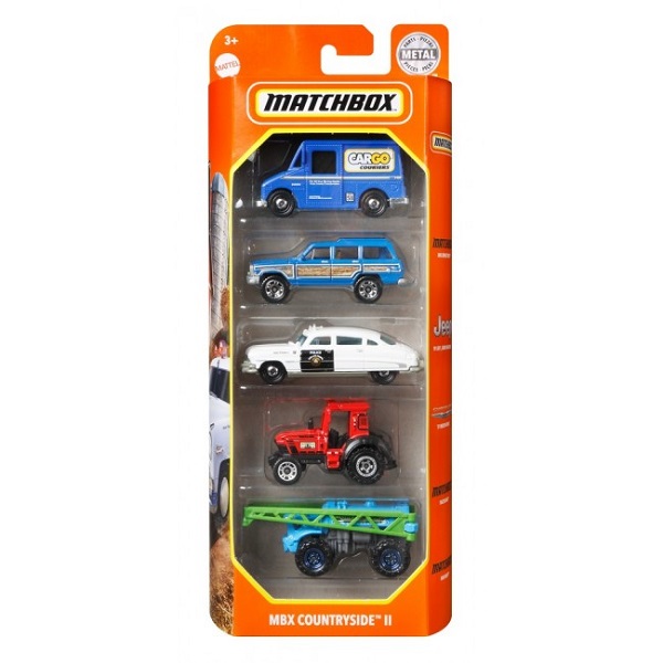 Hot Wheels Set 5 masini de baza Matchbox (as).