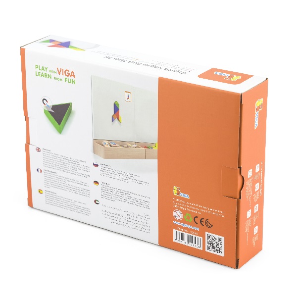 Joc de inteligență „Tangram magnetic”