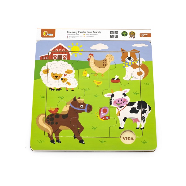 Discovery Puzzles Farm Animals