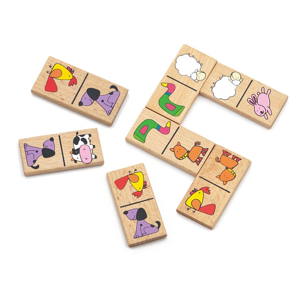 Joc de masă Domino „Animaile”