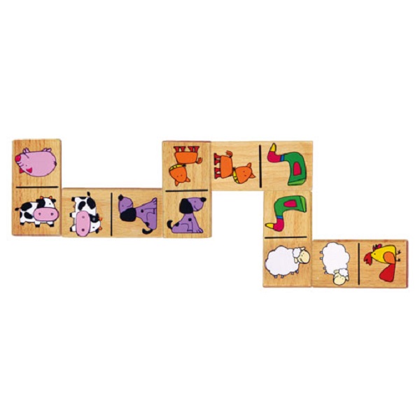 Joc de masă Domino „Animaile”