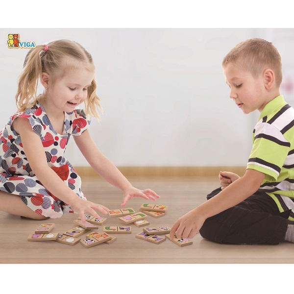Joc de masă Domino „Animaile”