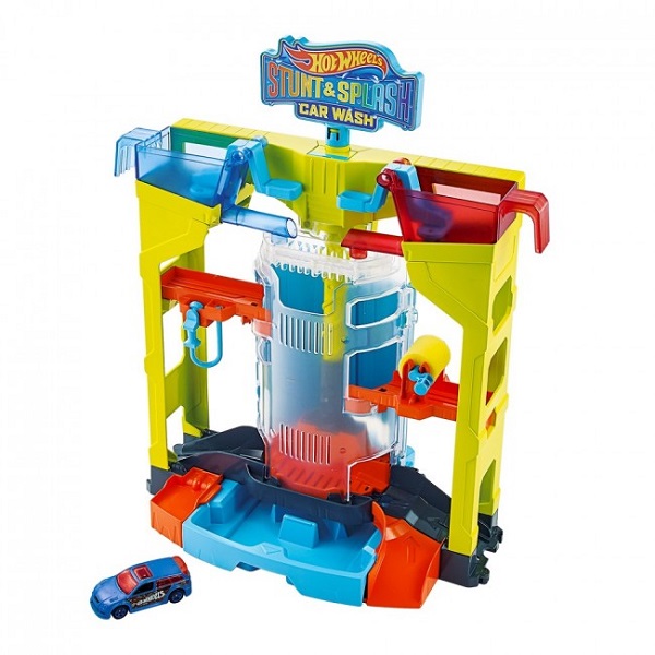 Hot Wheels Set “Spălătoria Auto: explozia culorilor”