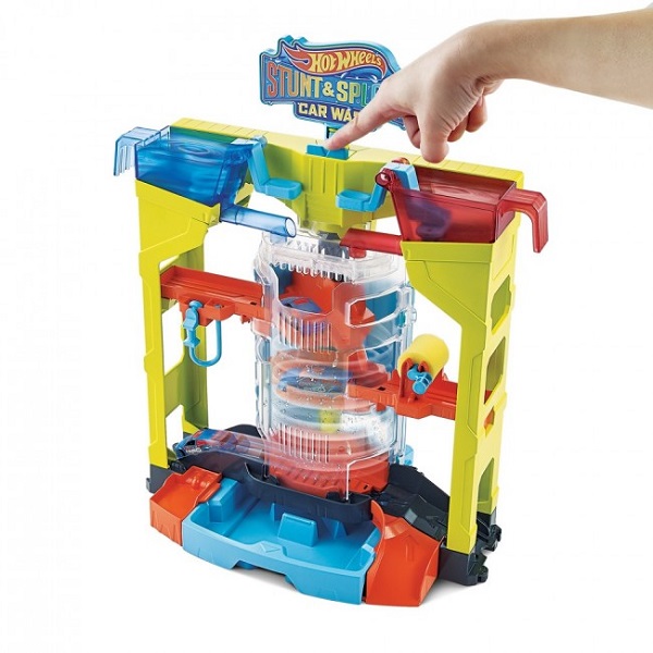 Hot Wheels Set “Spălătoria Auto: explozia culorilor”