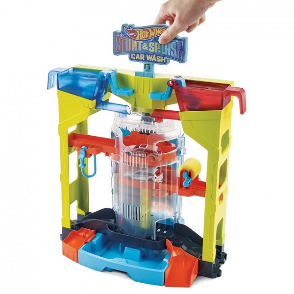Hot Wheels Set “Spălătoria Auto: explozia culorilor”