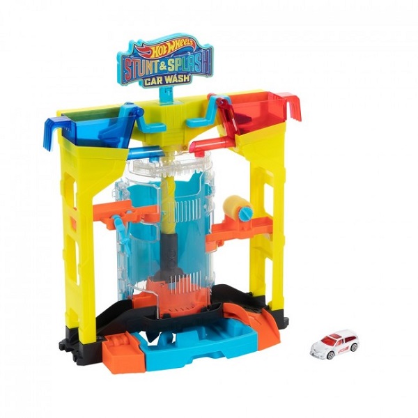 Hot Wheels Set “Spălătoria Auto: explozia culorilor”