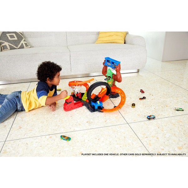 Hot Wheels Set Atacul gorilei toxice
