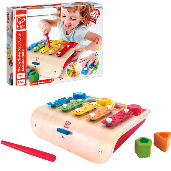 Xilofon cu forme de sortat