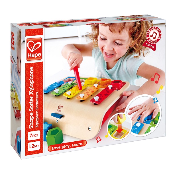 Xilofon cu forme de sortat