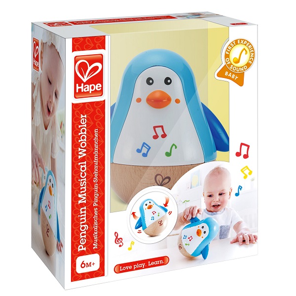 Jucărie muzicală “Pinguinul car nu cade”