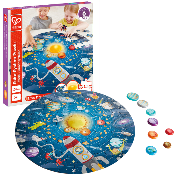 Puzzle „Sistemul solar”, 102 elem.