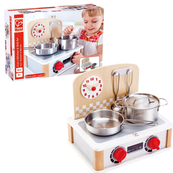 Cumpara  Bucătărie - Set Bucătărie și Grill (2 în 1)..