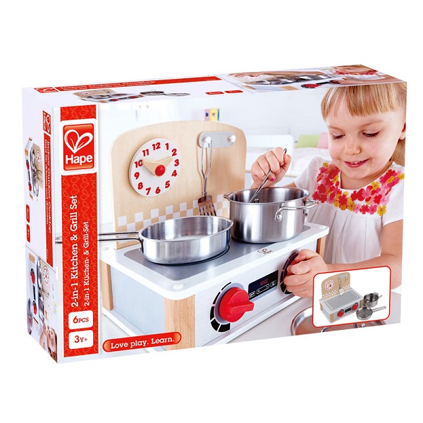Set Bucătărie și Grill (2 în 1)