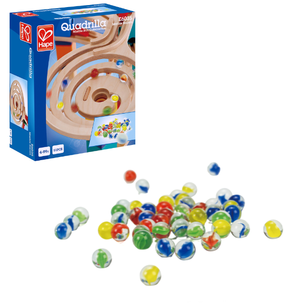 Set de bile pentru jocul Quadrilla (51 piese)