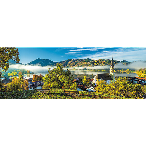 Puzzle 1000 Panorama – By the Schliersee lake