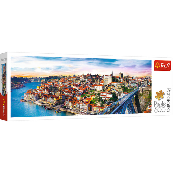 Puzzle 500 Panorama – Porto, Portug..