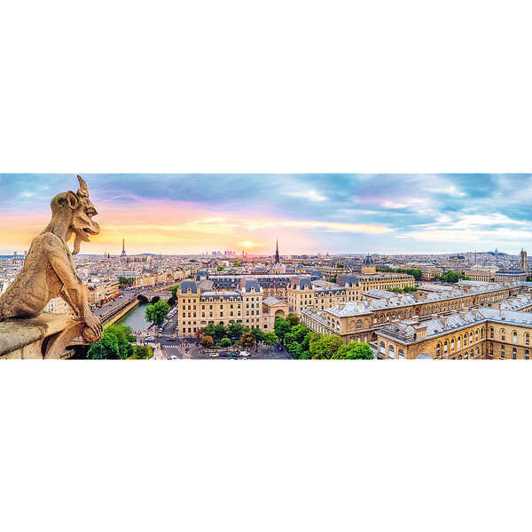 Puzzle 1000 Panorama – View from the Cathedral of Notre-Dame de Paris