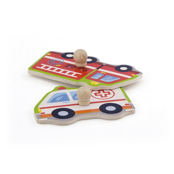 Puzzle tactil Mijloace de transport (cu sunet)