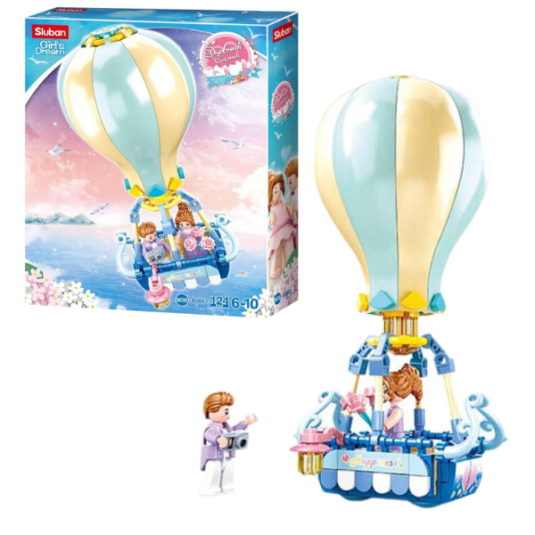 Cumpara  Constructori - Set de construcție ”Balon cu aer cald”, 124 e..