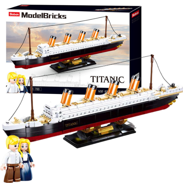 Set de construcție „Titanic”, 481 elem.