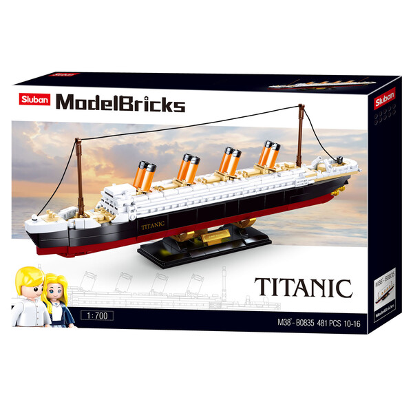 Set de construcție „Titanic”, 481 elem.
