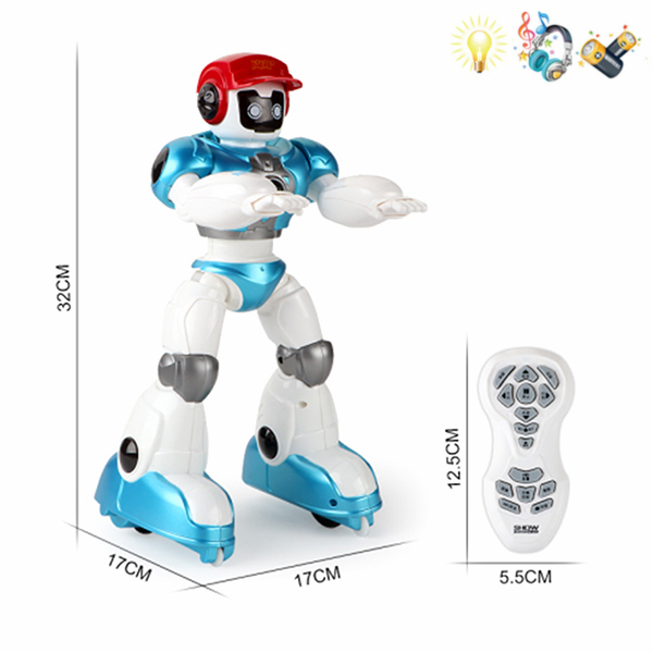 Robot Radio-Control (lumină/sunet)