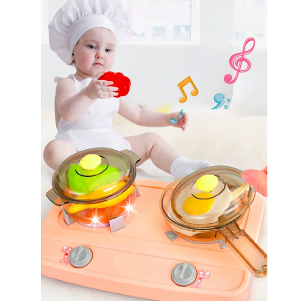 Set Bucătărie Fun Cooking (lumină/sunet)