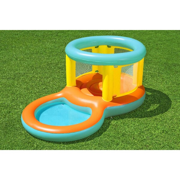 Piscina cu trambulina vesela Jumptopia, 239х142х102cm, 70L, 3+