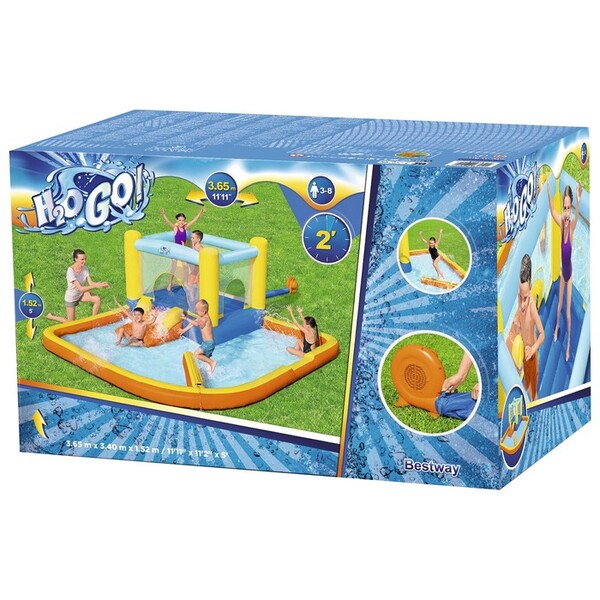 Centrul de joc gonflabil Beach Bounce 365х340х152сm, 1128L, 3+