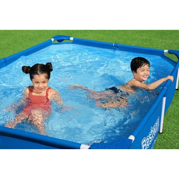 Bestway Piscina Steel Pro 221x150x43cm, 1200L, carcas metal