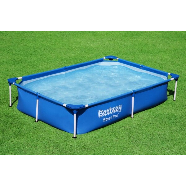 Bestway Piscina Steel Pro 221x150x43cm, 1200L, carcas metal