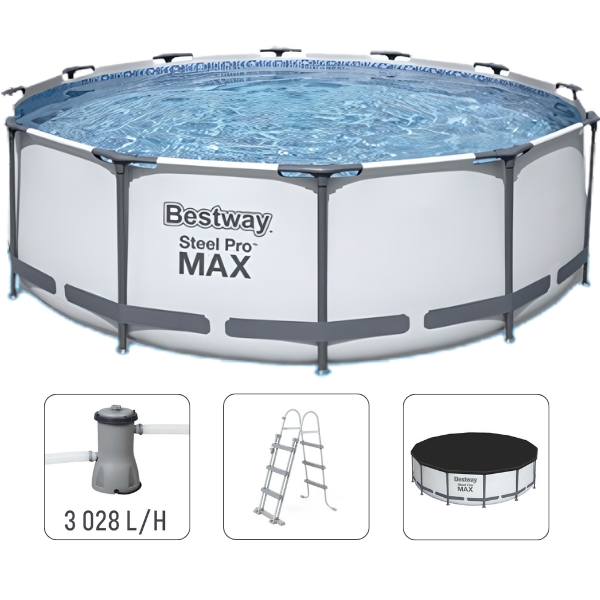 Bestway Piscină STEEL PRO MAX 427х122 cm, 152..