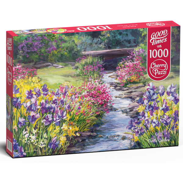 Puzzle 1000 elemente Fiesta din gradină