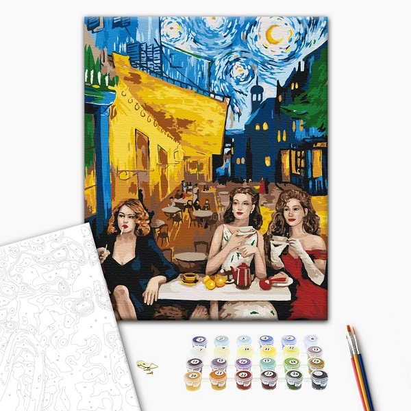 Pictură pe numere 40*50 cm (în cutie) – Arta din primul rînd