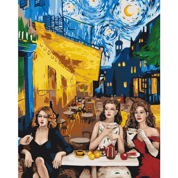 Pictură pe numere 40*50 cm (în cutie) – Arta din primul rînd