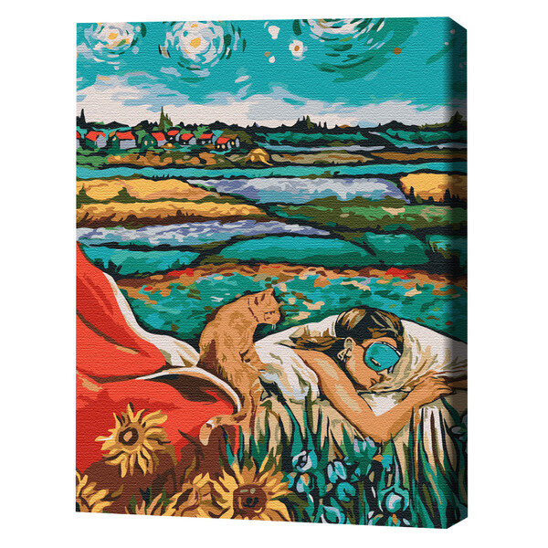 Cumpara  Creativitate/Logică - Pictură pe numere 40*50 сm (în cutie)  – Vede..