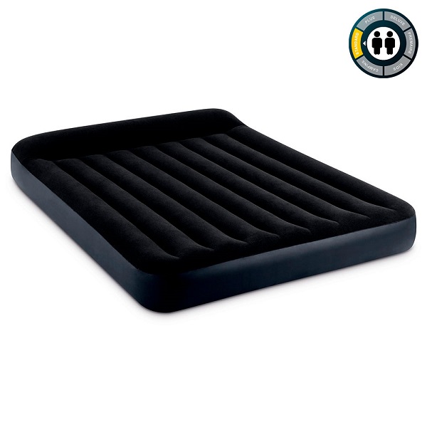 Матрас VELUR 152x203x25cм c ПОДГОЛОВНИКОМ, STANDARD