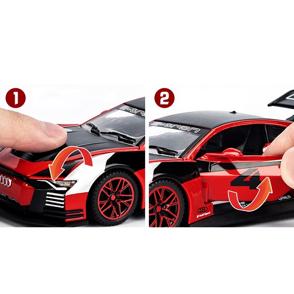 1:32 Audi Vision GT inerție  (lumină, sunet)