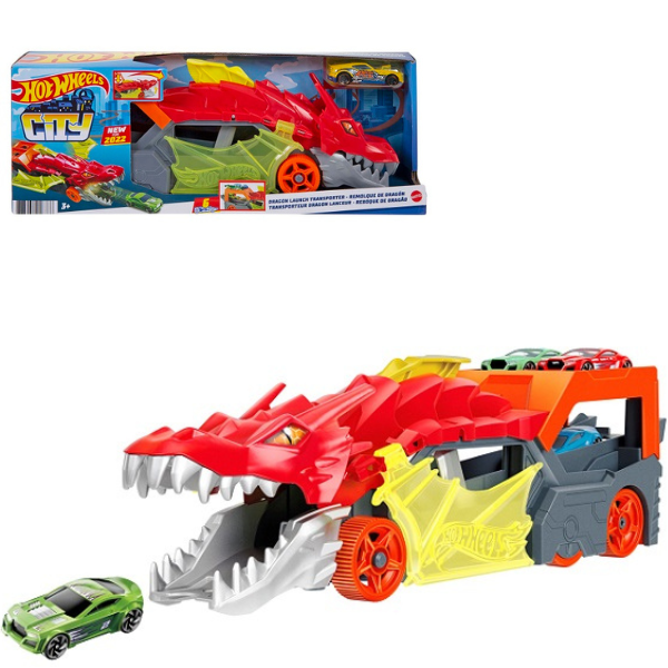 Hot Wheels Camion Dragon furios cu ..