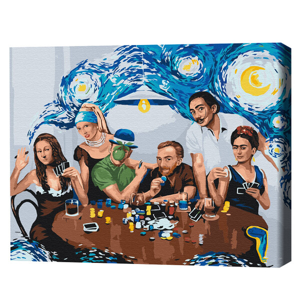 Cumpara  Creativitate/Logică - Pictură pe numere 40*50 сm (în cutie) – Priet..
