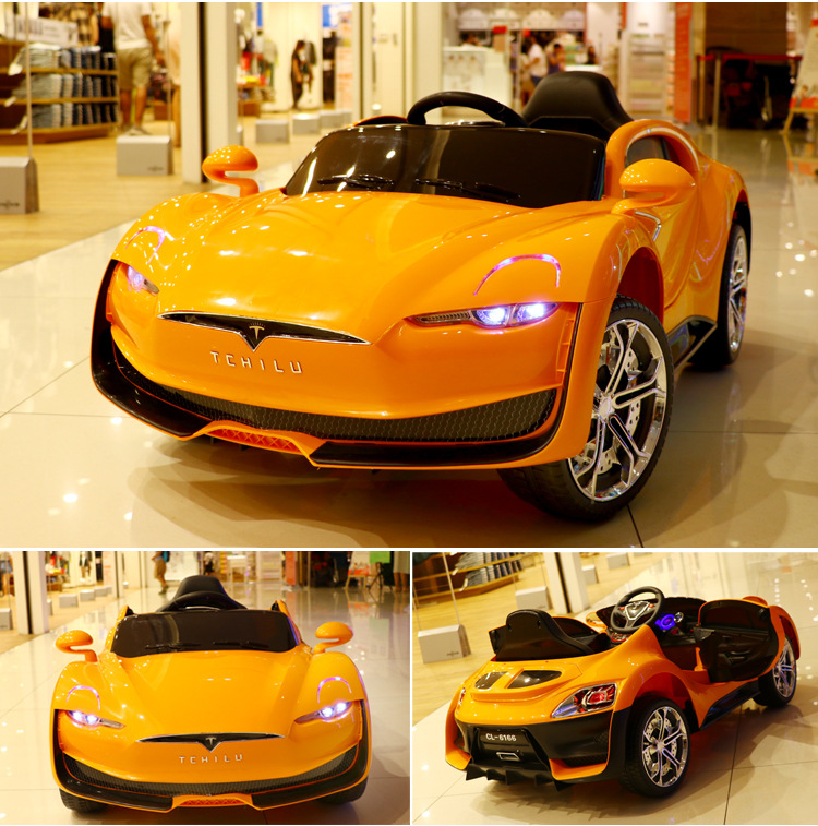 Mașină electrică (Orange)