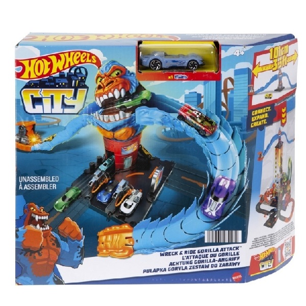 Hot Wheels Set „Salvare de la gorilă” (as).