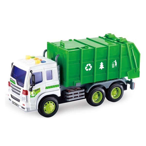 1:16 Camion de gunoi cu fricțiune (lumini /sunete)